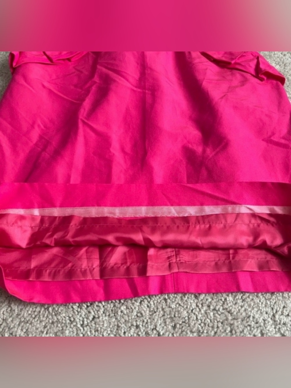 J.Crew Flamenca Strapless Pink Taffeta Cocktail Party Dress Pockets NWT 2 - Picture 2 of 6
